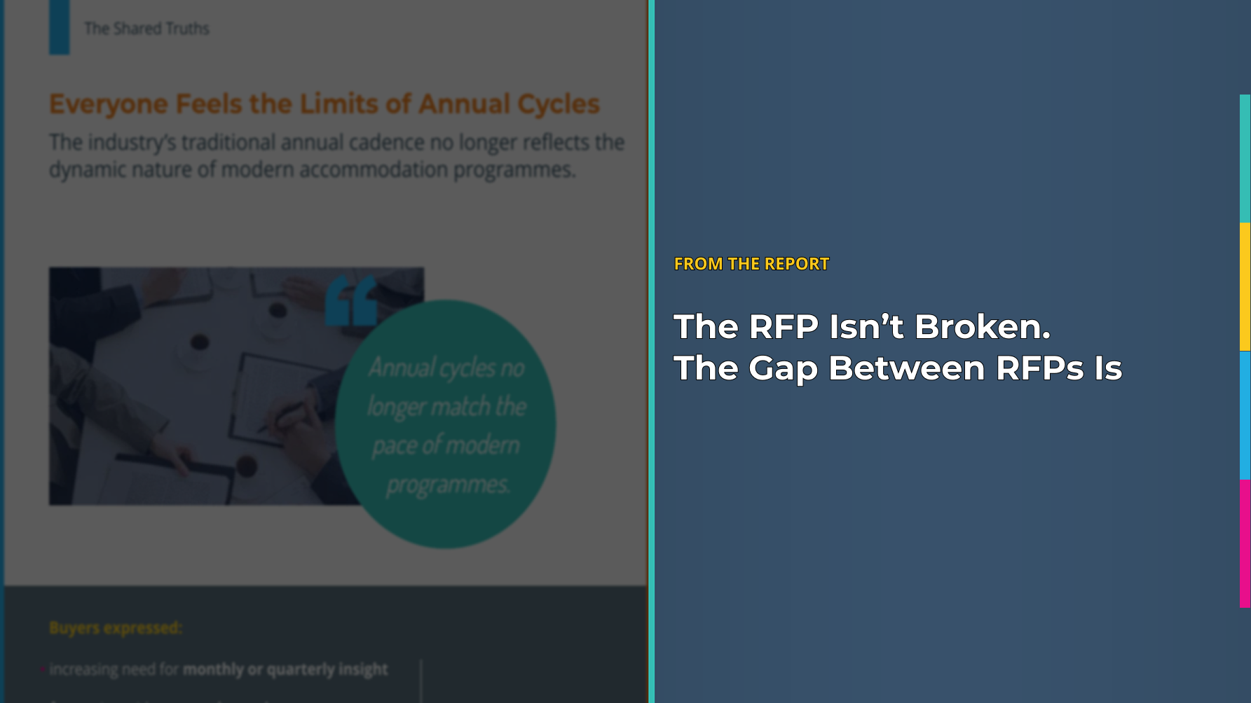 The Annual RFP Cycle in Corporate Accommodation: Structural Misalignment in a Dynamic Market
